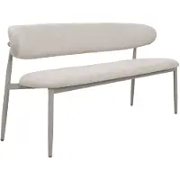 Giga Meubel Eetkamerbank Alexia Beige/Beige 160cm