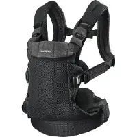 BabyBjörn Voetenzak - Harmony - Mesh - Zwart - - OneSize - Draagzakken