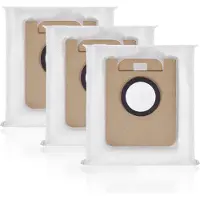 Dreame L10s/L10/L20 Ultra stofzakken - 3-Pack – Originele vervanging voor automatisch leegstation – 3L Capaciteit per zak – Hygiënisch & onderhoudsvrij