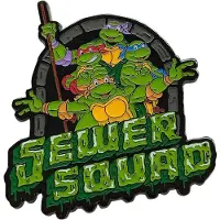 Fanattik Teenage Mutant Ninja Turtles Limited Edition 40th Anniversary Pin Badge