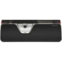 Contour Design RollerMouse RED Plus Set met muis en muismat Kabelgebonden Laser Zwart, Zilver 7 Toetsen 600 dpi, 800 dpi, 1000 dpi, 1200 dpi, 1400 dpi, 1600