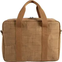 Exacompta Laptoptas Eterneco V2, lederlook, voor laptops tot 15", documenten tot DIN A4, B 400 x D 130 x H 290 mm, papier, bruin