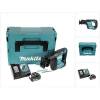 Makita Sabelzaag, DJR 188 RT1J Accu Reciprozaag 18 V Borstelloze reciprozaag in Makpac + 1x 5,0 Ah accu + lader