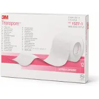3M Transpore Surgical Tape 2,5cm x 9,15m 1527-1 12 St Pleister