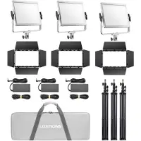 Godox Litemons LP1200R K3 RGB LED Light Panel 3-light Kit Wit