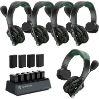 Hollyland Solidcom SE Pro 5S 5-Person Full-Duplex Headset Intercom System (1.9GHz)