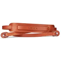 Leica 18559 Carrying Strap with shoulderpad leather cognac