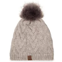 Buff Knitted & Fleece Band Hat CARYN CRU - Muts