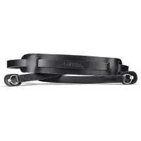 Leica 18558 Carrying Strap with shoulderpad, leather, black