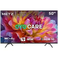 Metz UHD 50 Inch (127cm) Smart TV, 50MUF7000Z, HDR10, Dolby Vision & Atmos, MEMC, Lage Blauwlicht, Google TV, Googlecast, Tuner DVB-T/T2/C/S/S2