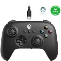 8Bitdo Ultimate - Wired Controller - Xbox Hall Ed/Black