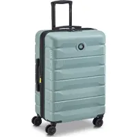 Delsey Air Armour Spinner koffer 66 cm - sage groen - uitbreidbaar 71/77 liter - 68 x 44 x 29.5/32 cm