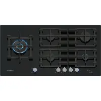 Siemens iQ700 ER9A6SH40 kookplaat Zwart Ingebouwd 90 cm Gaskookplaat 5 zone(s)