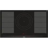 Siemens EX975LVC1E - iQ700 - Inductiekookplaat - 90 cm - flexInduction - fryingSensor Plus - Zwart