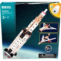 BRIO Builder Apollo Saturn V - Raket bouwset - Educatief speelgoed - 3+ jaar