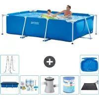 Intex Rechthoekig zwembad - 260x160x65 cm - 8-delig - Model S30084
