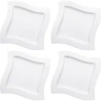 Villeroy & Boch Speiseteller NewWave 27 x 27 cm Set van 4