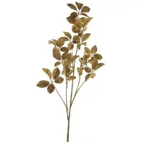Hortus Kunsttak rose leaf spray oslo gold 120 cm