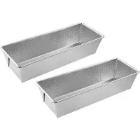 Zenker Set van 2 cakevormen 30 x 11,5 cm Silver