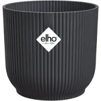 Elho Bloempot Vibes Antraciet D 34,9 H 32,4 Cm