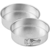 Zenker Set van 2 Scharnierende Springvormen 28 cm Silver