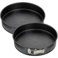 Zenker Set van 2 springvormen met scharnier 30 cm Black Metallic