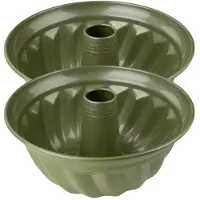 Zenker Set van 2 Kouglofvormen 25 cm Green Vision
