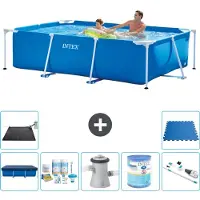 Intex Rechthoekig zwembad - 260x160x65 cm - 8-delig - Model S40131