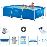 Intex Rechthoekig zwembad - 260x160x65 cm - 8-delig - Model S30093