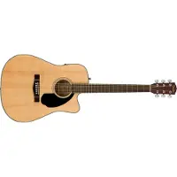 Fender Cd-60Sce Dreadnought Wn Natural