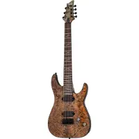 Schecter guitar research Omen Elite-7 Charcoal elektrische gitaar