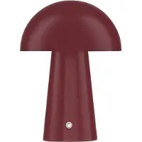 Lyora Oplaadbare tafellamp Ande bordeaux rood
