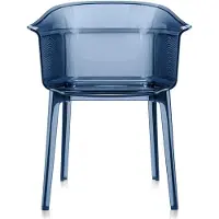 Kartell Papyrus Stoel - Set van 2 Smoke Brown