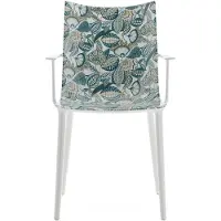 Kartell H.H.H. Stoel Graphic Impression White|Lapis