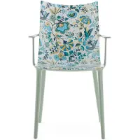 Kartell H.H.H. Stoel Graphic Impression Green|Cream