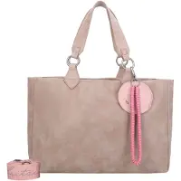 Fritzi aus Preußen Shopper 'Izzy Vintage' lichtbruin / pink