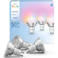 Philips Hue Essential White and Color GU10 3-pack