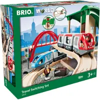 BRIO World Treinset met perron - hout - Treinen |