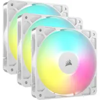 Corsair Set van 3 pc-ventilatoren RS120 ARGB 120 mm Wit voor behuizing