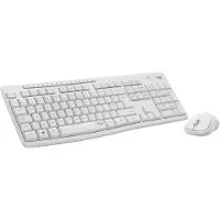 Logitech MK295 Silent - Draadloze muis en toetsenbord - QWERTY Pan Nordic / Wit