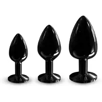 Dorcel - Diamond Aluminium Buttplug - Zwart – Large