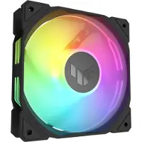 Asus TUF GAMING TR120 FAN ARGB RE PC-ventilator Zwart (b x h x d) 120 x 120 x 28 mm Incl. LED-verlichting