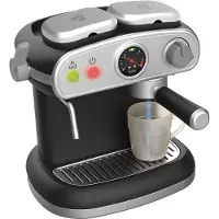 Smoby - Speelgoedkoffiezetapparaat - Expresso Koffie Machine - rollenspel - speelgoed met kopjes, lepels en capsules