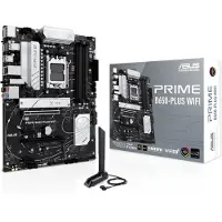 Asus MB PRIME B650-PLUS WIFI Moederbord Socket AMD AM5 Vormfactor ATX Moederbord chipset AMD B650