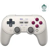 8Bitdo Pro 2 - Draadloze Controller - Hall Effect - Android/Nintendo Switch - Wit