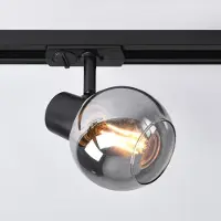 LumenXL Railspot 1-fase Melle - smoke glas