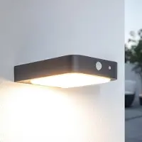 LumenXL Solar wandlamp voor buiten met sensor - Patrick