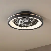 LumenXL Plafondventilator met dimbare LEDs en RGB functie - Flow
