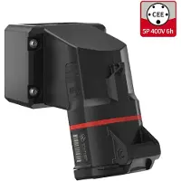 Walther Werke FW111506CC CEE-wandcontactdoos 16 A 5-polig 400 V 1 stuk(s)