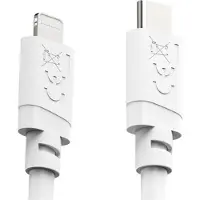 Hama 00201815 USB-laadkabel USB 2.0 USB-C stekker, Apple Lightning stekker 1 m Wit